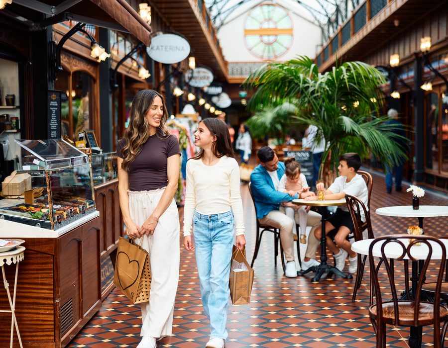 Victorian-era retail arcade in Christchurch